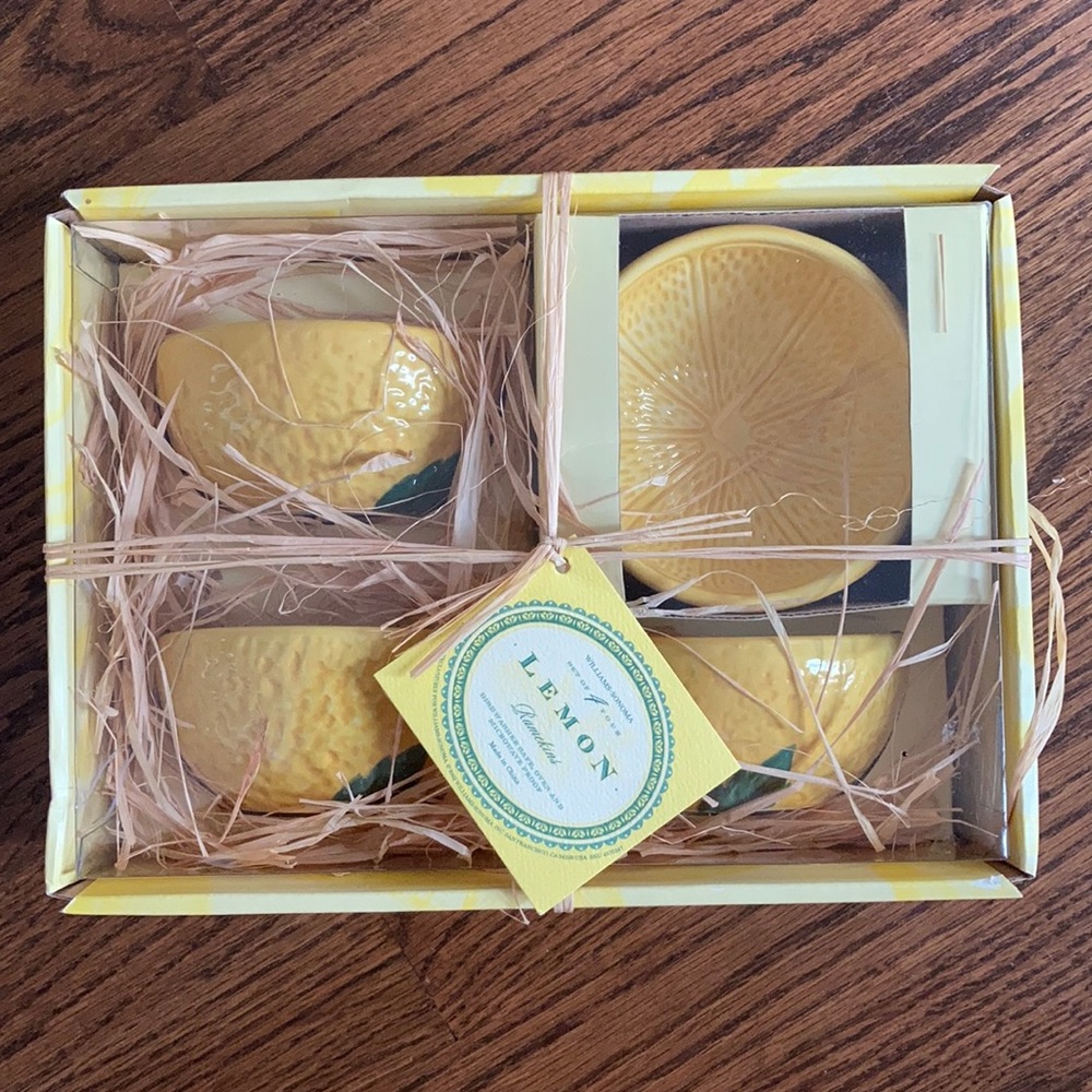 Williams-Sonoma lemon ramekins